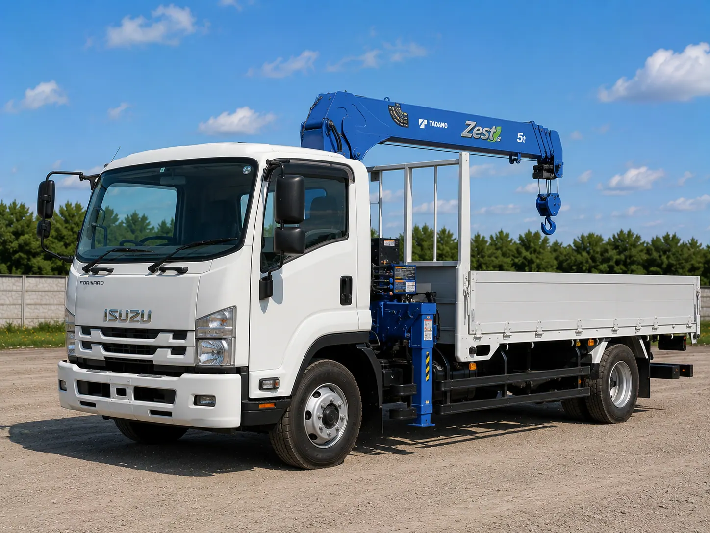 Манипулятор Isuzu 5 тонн в аренду
